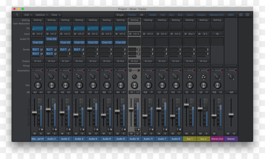 Interface De Mixage Audio，Son PNG