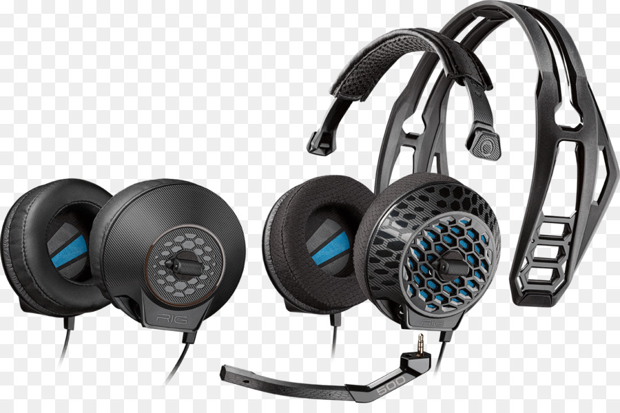 Plantronics Rig 500e，Casque PNG