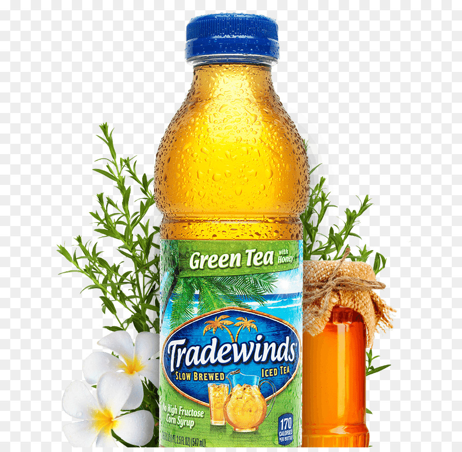 Tradewinds La Moitié De Thé De La Moitié De La Limonade 20 Fl Oz，Tradewinds Unsweet Thé Noir 20 Fl Oz PNG