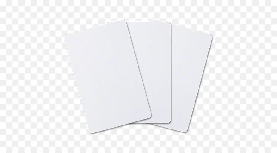 Cartes Vierges，Blanc PNG