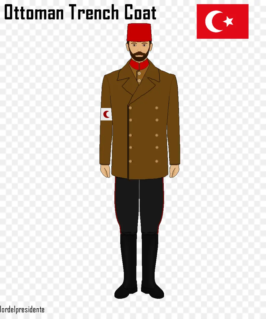 Soldat Ottoman，Uniforme PNG