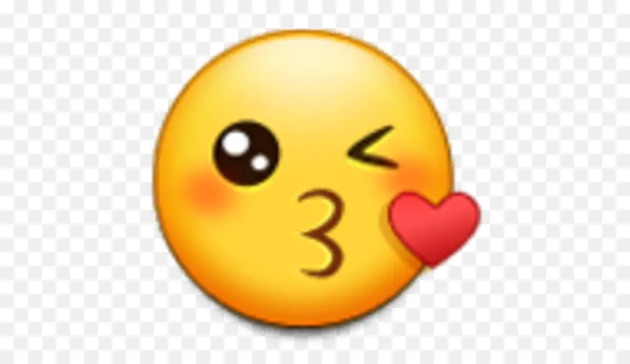 Emoji Yeux De Coeur，Amour PNG