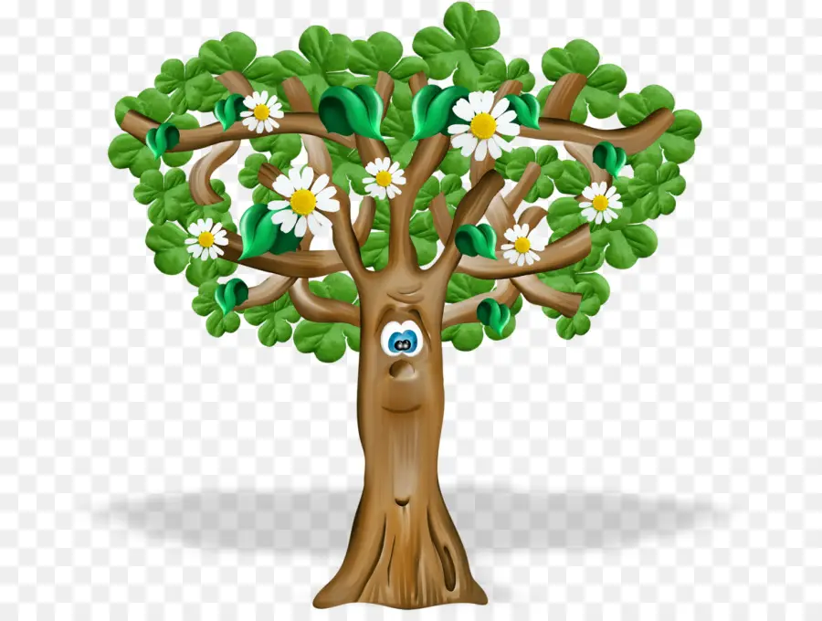 Arbre，Fleurs PNG