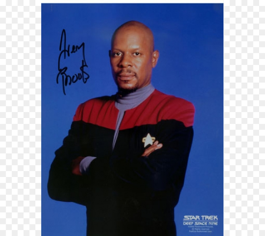 Avery Brooks，Star Trek Espace Profond Neuf PNG