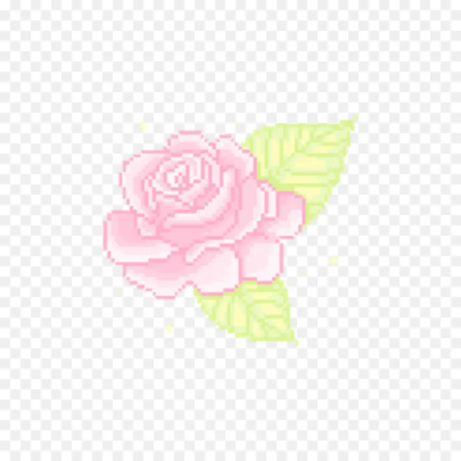 Roses De Jardin，Pixel Art PNG