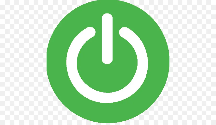 Bouton D'alimentation Vert，Pouvoir PNG