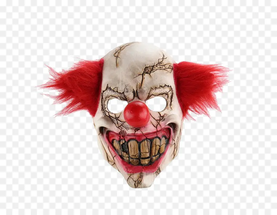 Masque De Clown Effrayant，Clown PNG