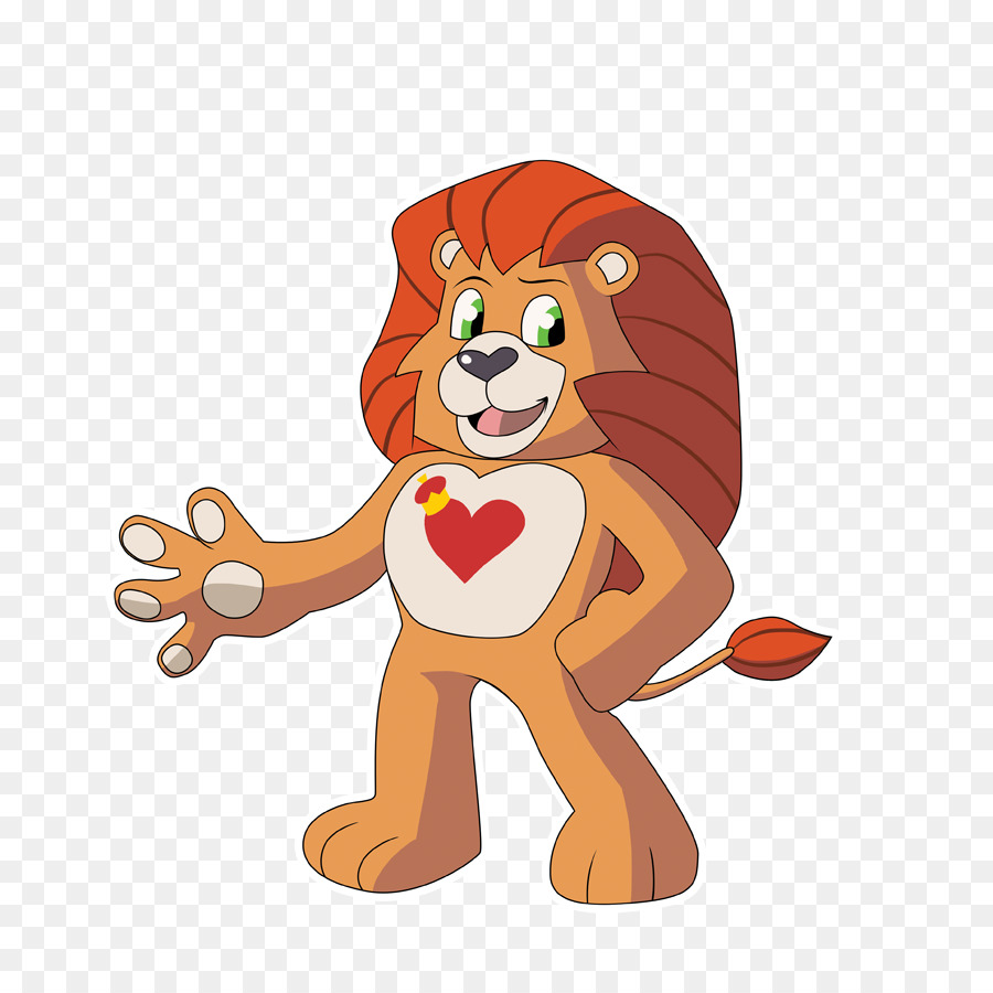 Lion De Dessin Animé，Petit PNG