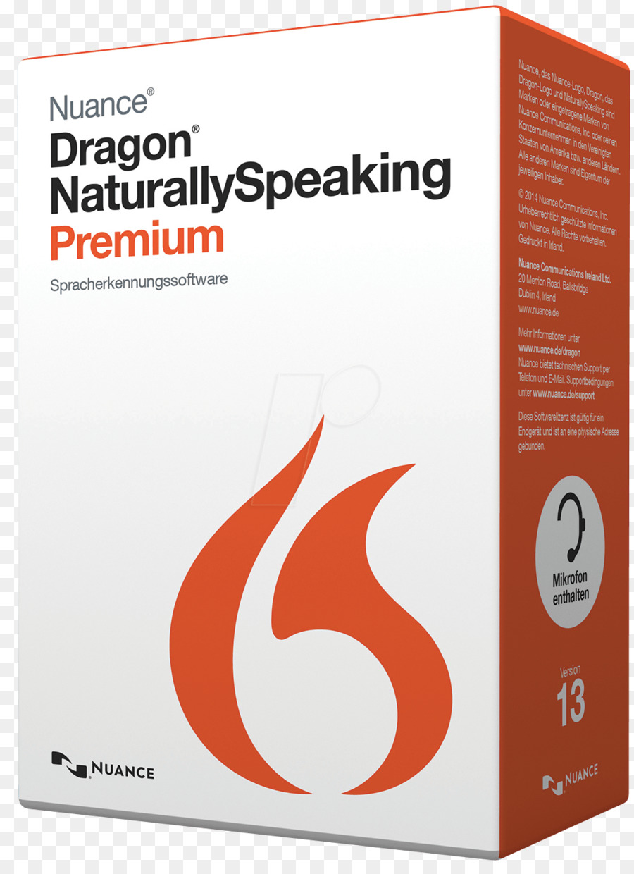 Naturallyspeaking Dragon，Nuance Fg Edu Dragon Naturally Speaking Professional 130 Académique Pt A209af00130 PNG