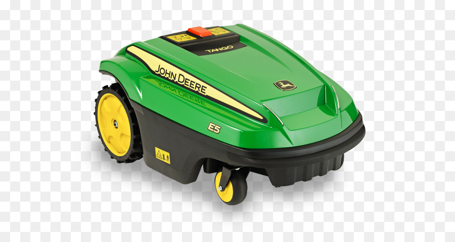 Tondeuse à Gazon Robotique Verte，John Deere PNG