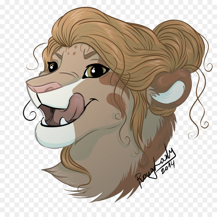 Lion，Chat PNG