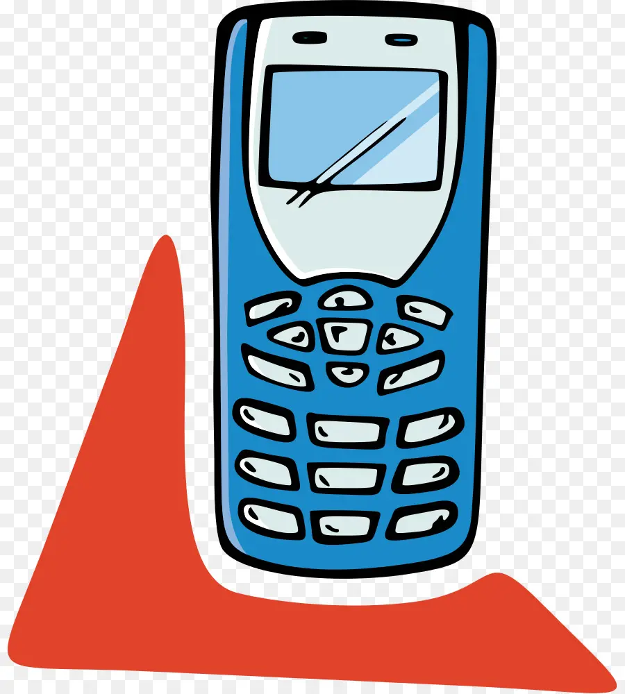 Téléphone Portable Bleu，Téléphone Portable PNG