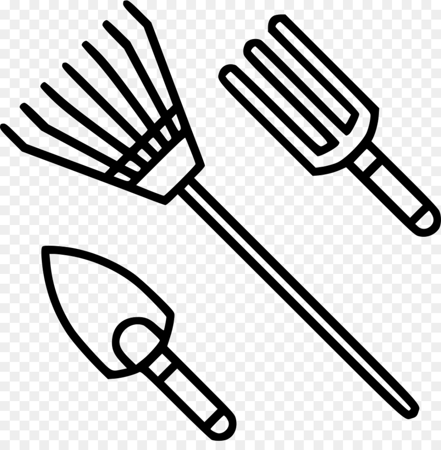 Outils De Jardin，Râteau PNG