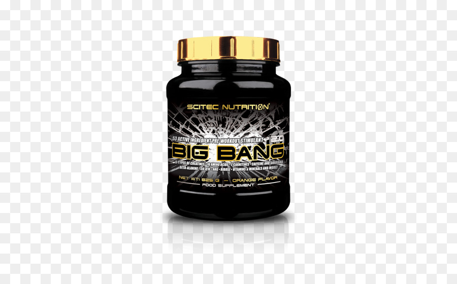 Complément Alimentaire，Scitec Nutrition Big Bang 30 825 Gr Orange 825 Gr PNG