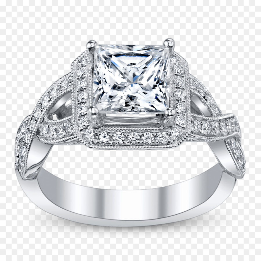 Bague Diamant，Or PNG