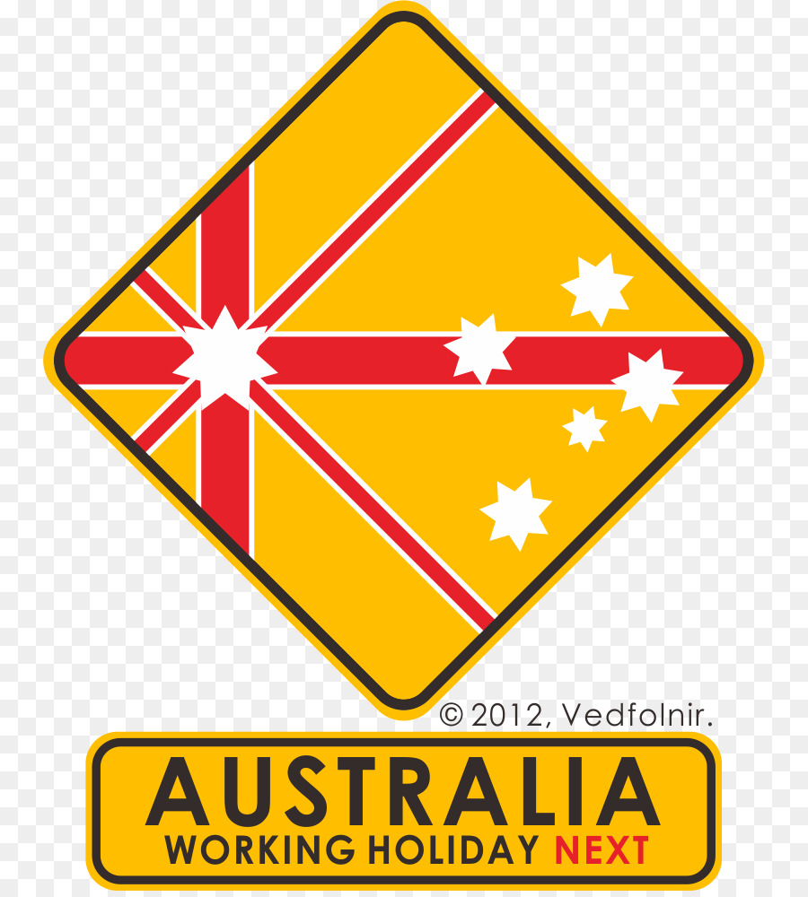 Panneau Vacances Travail En Australie，Australie PNG