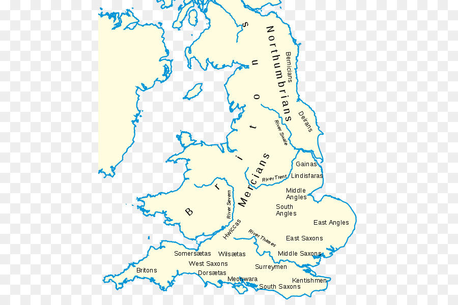 Anglo Saxon De Règlement De La Grande Bretagne，L Angleterre PNG