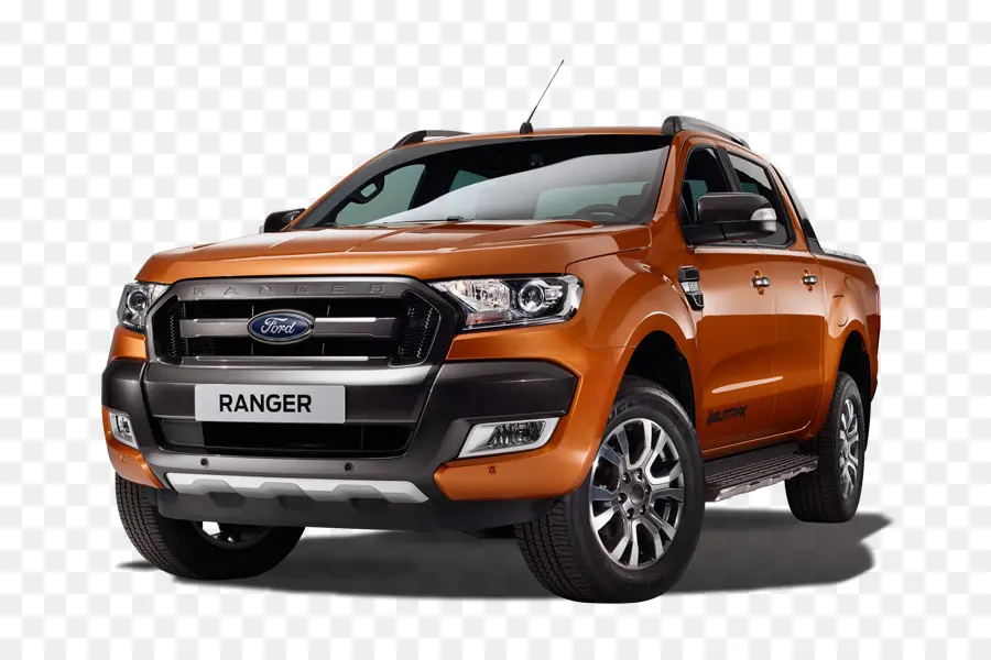 Ford Ranger Orange，Gué PNG