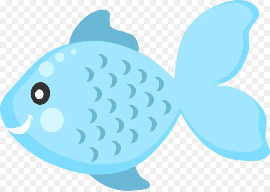 Poisson，Bleu PNG