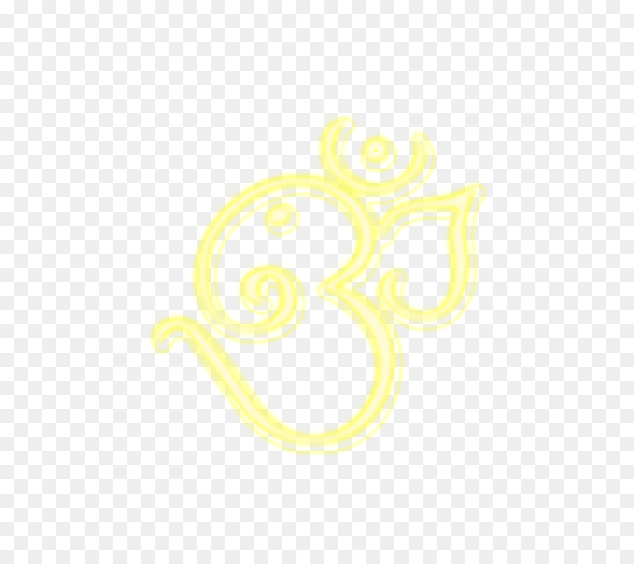 Symbole De L'om，Jaune PNG