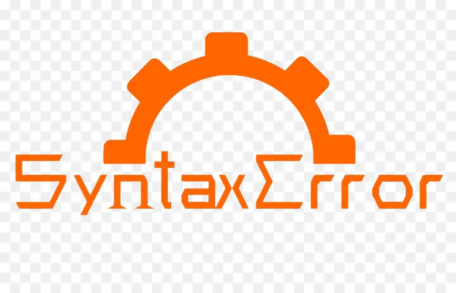 Logo D'erreur De Syntaxe，Engrenage PNG