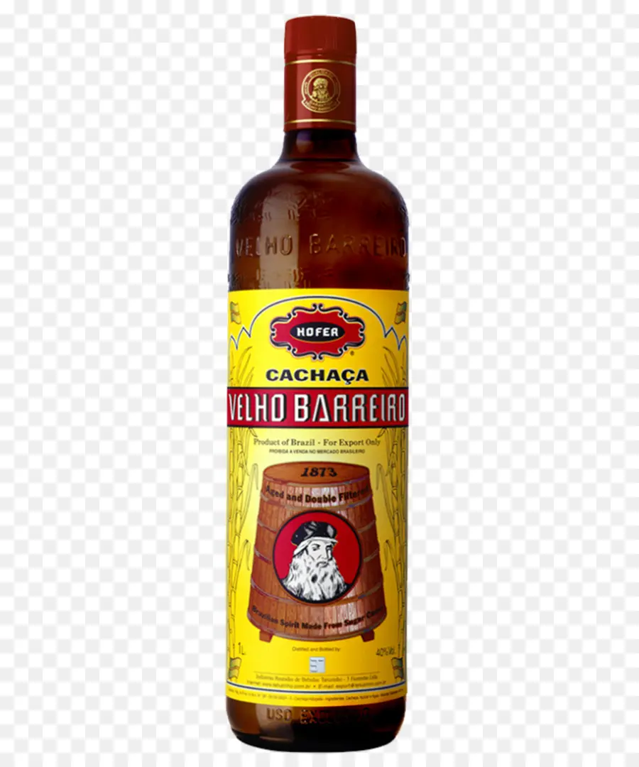 Bouteille De Cachaça，Alcool PNG