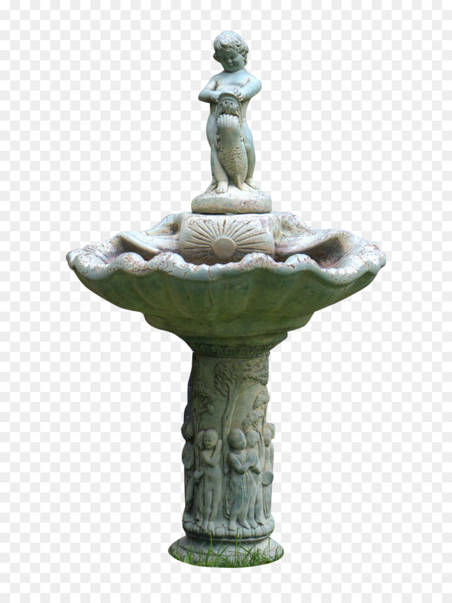 Fontaine De Jardin，Statue PNG