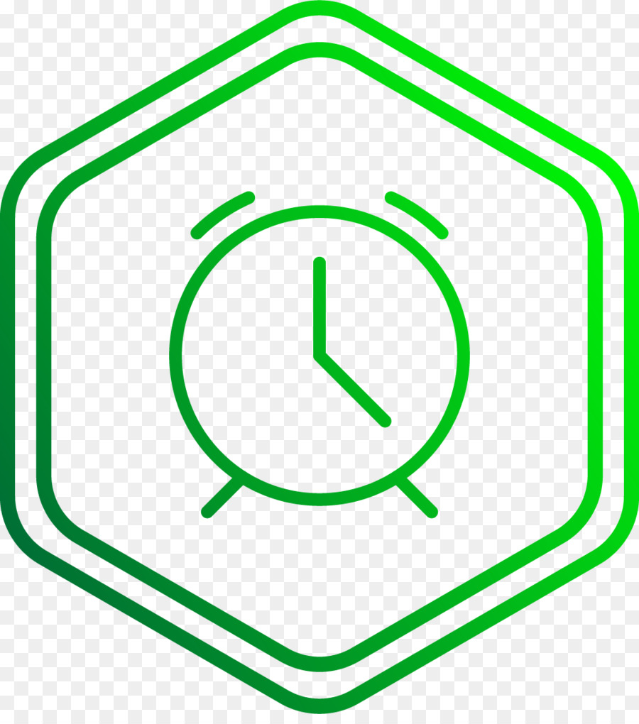 Horloge Verte，Horloge PNG