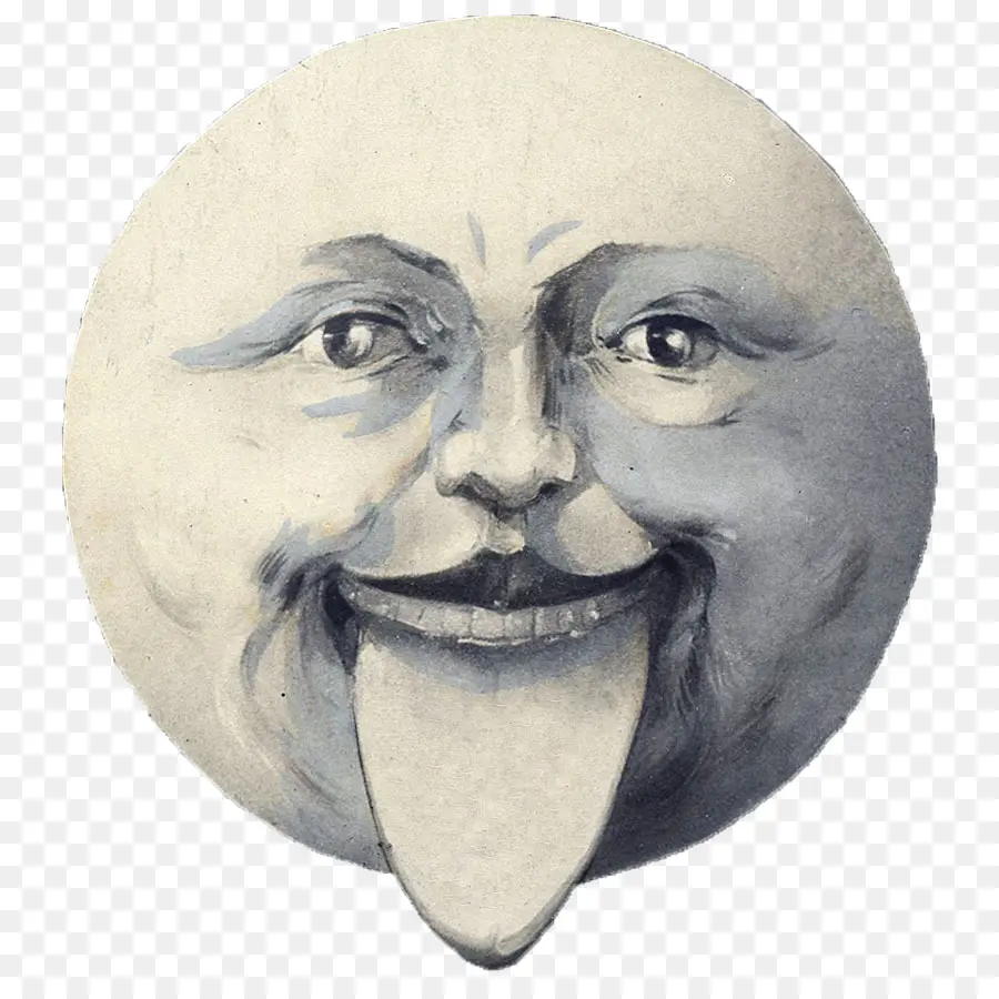 Visage De Lune，Céleste PNG