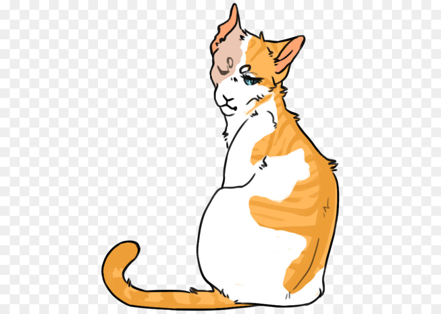 Chat Orange Et Blanc，Animal De Compagnie PNG