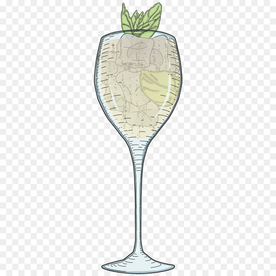 Le Gin Tonic，Verre à Vin PNG