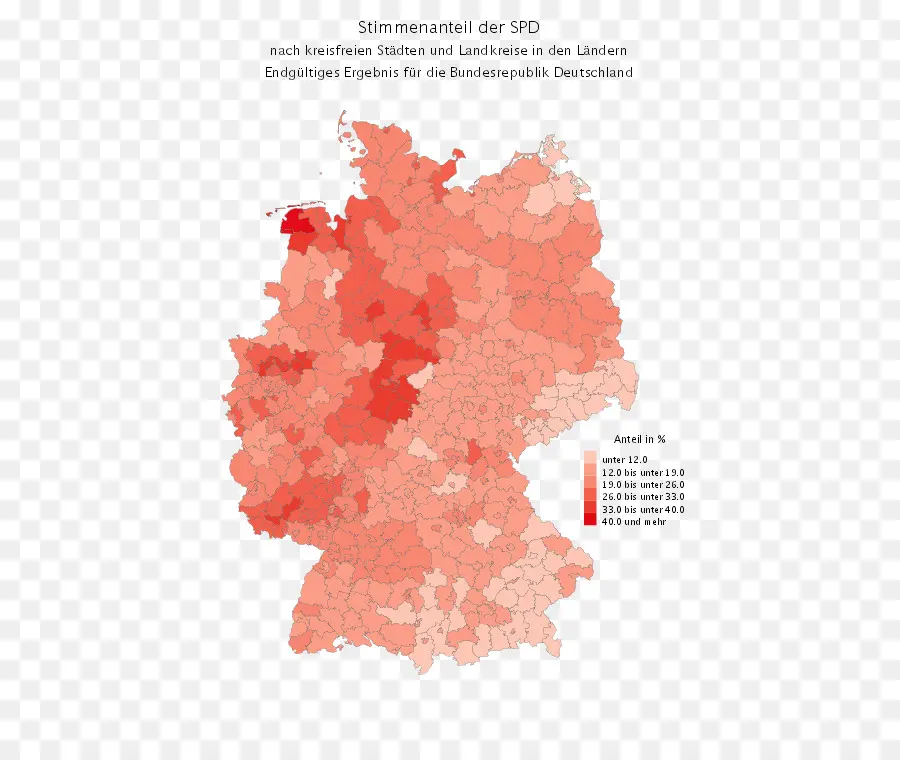 Carte De L'allemagne，Spd PNG