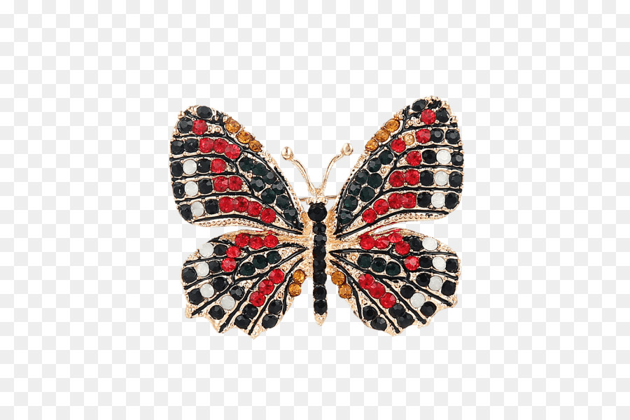 Broche，Papillon Monarque PNG