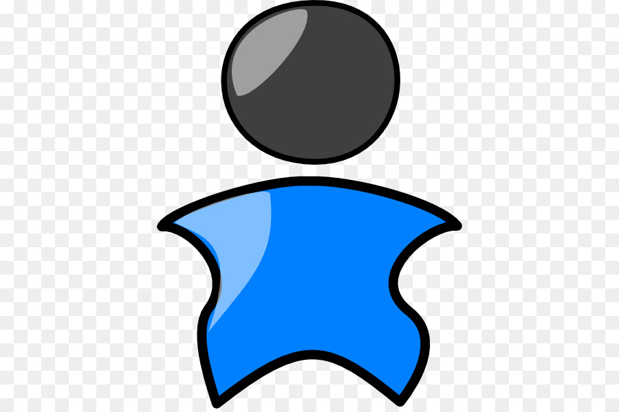 Personne，Bleu PNG