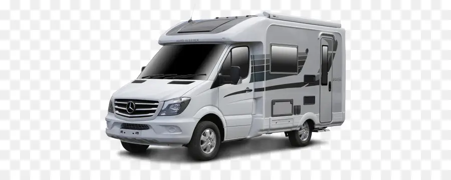 Camping Car，Blanc PNG