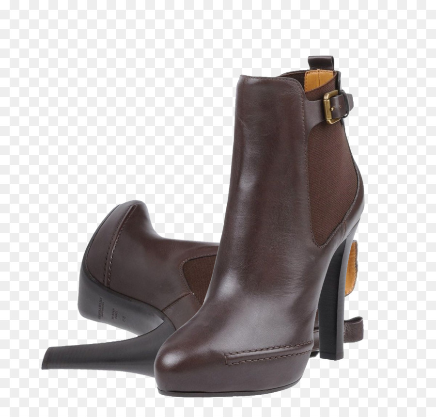 Bottes Marron，Cuir PNG