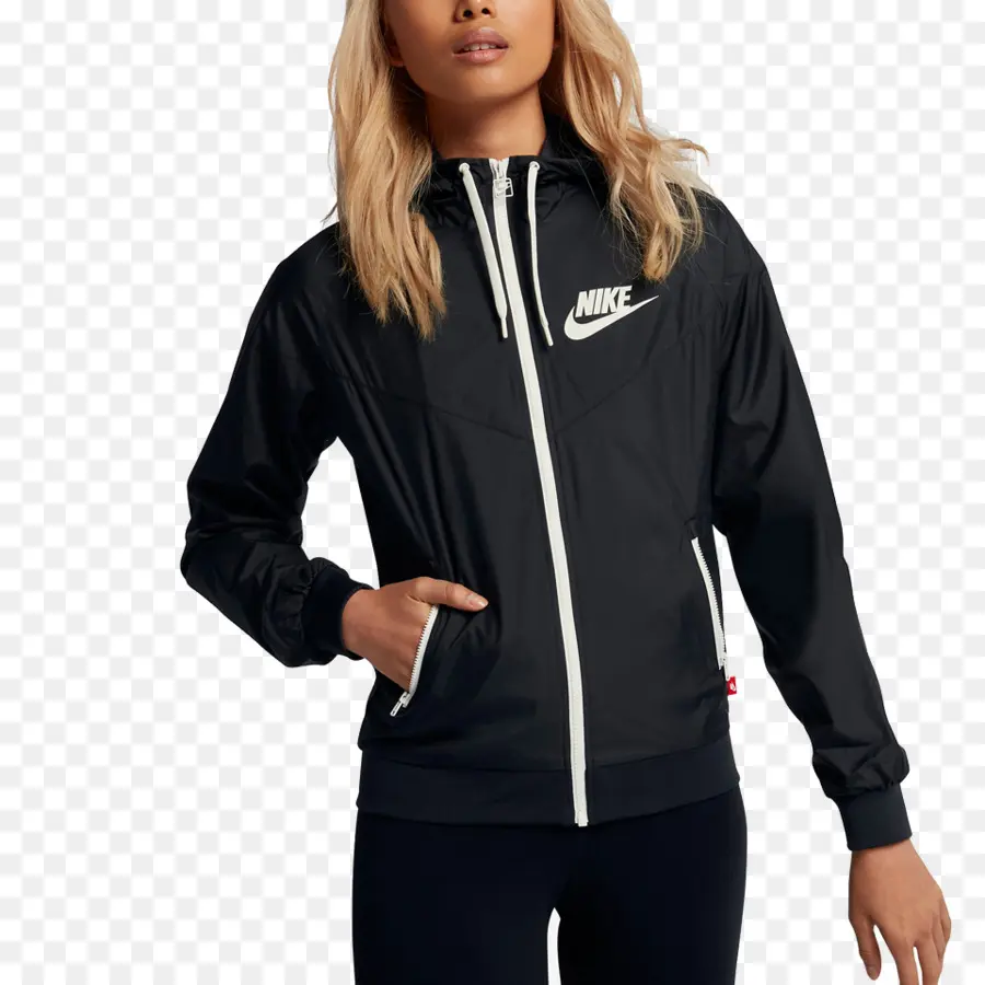 Veste Nike Noire，Vêtements De Sport PNG