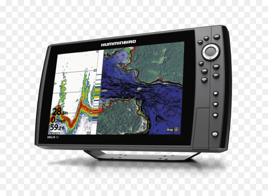 Détecteurs De Poissons，Humminbird Hélice 10 Chirp Mega Di Gps G2n 4105201 PNG