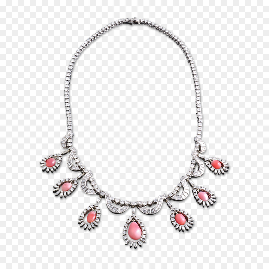 Collier élégant，Diamant PNG