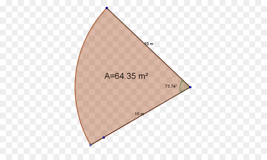 Triangle，Secteur Circulaire PNG