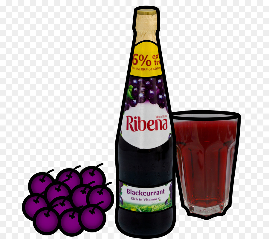 Boisson Ribena，Cassis PNG