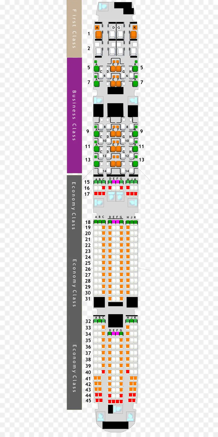 Plan Des Sièges D'avion，Sièges PNG