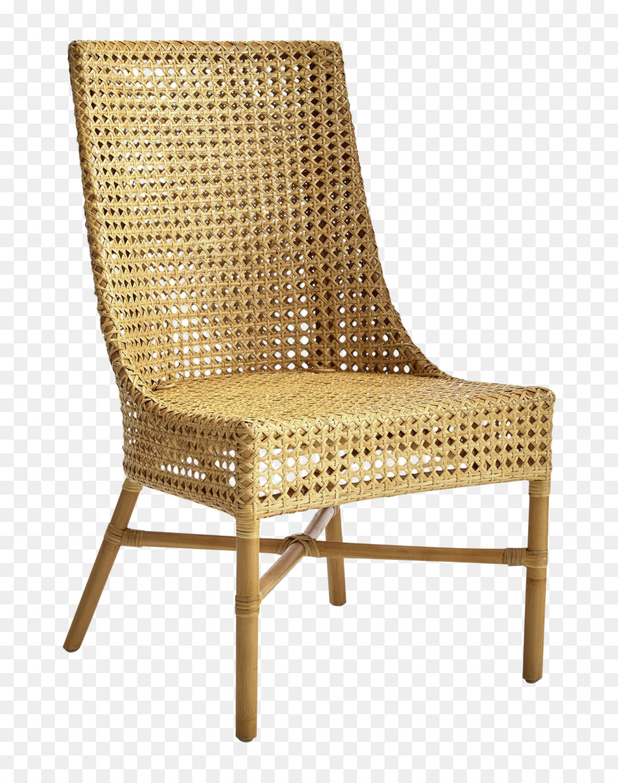 Chaise En Osier，Meubles PNG