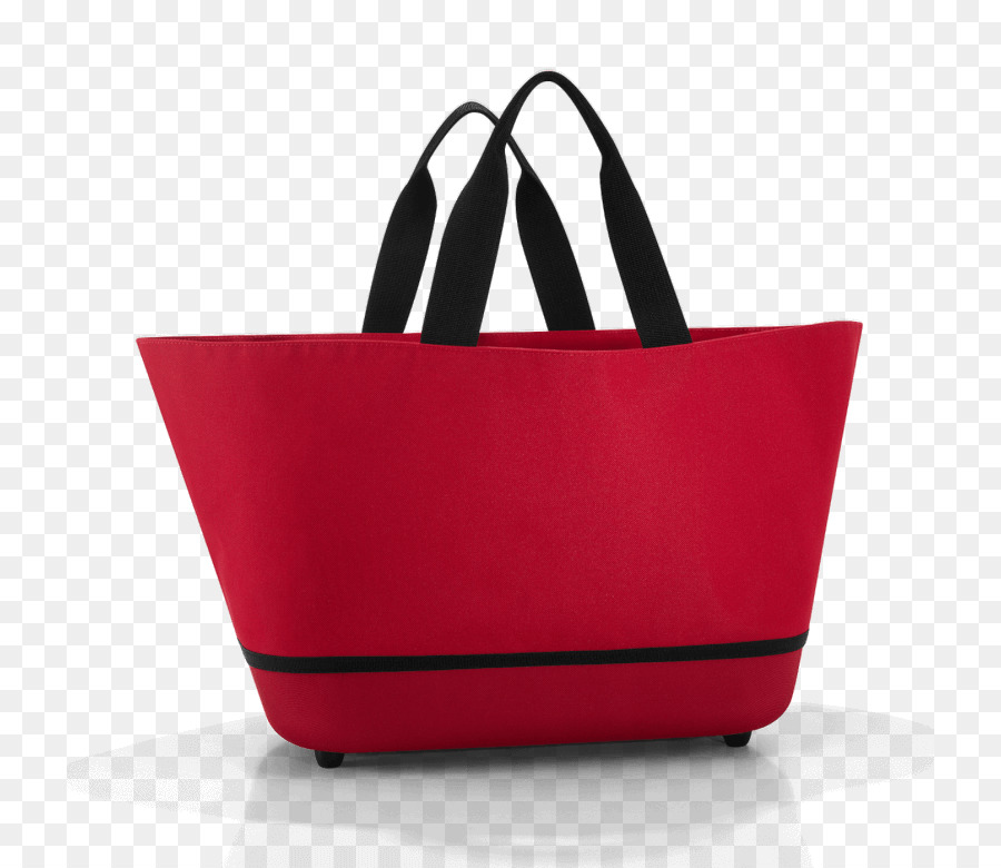 Sac Rouge，Poignées Noires PNG