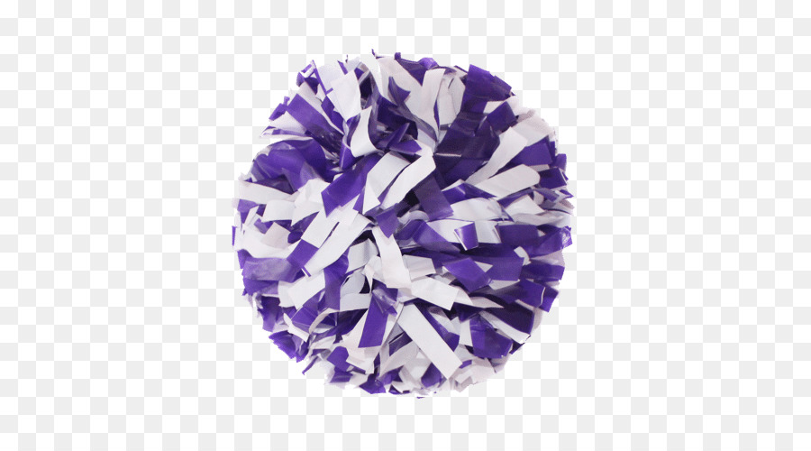 Pompon Violet Et Blanc，Pom Pom Girl PNG