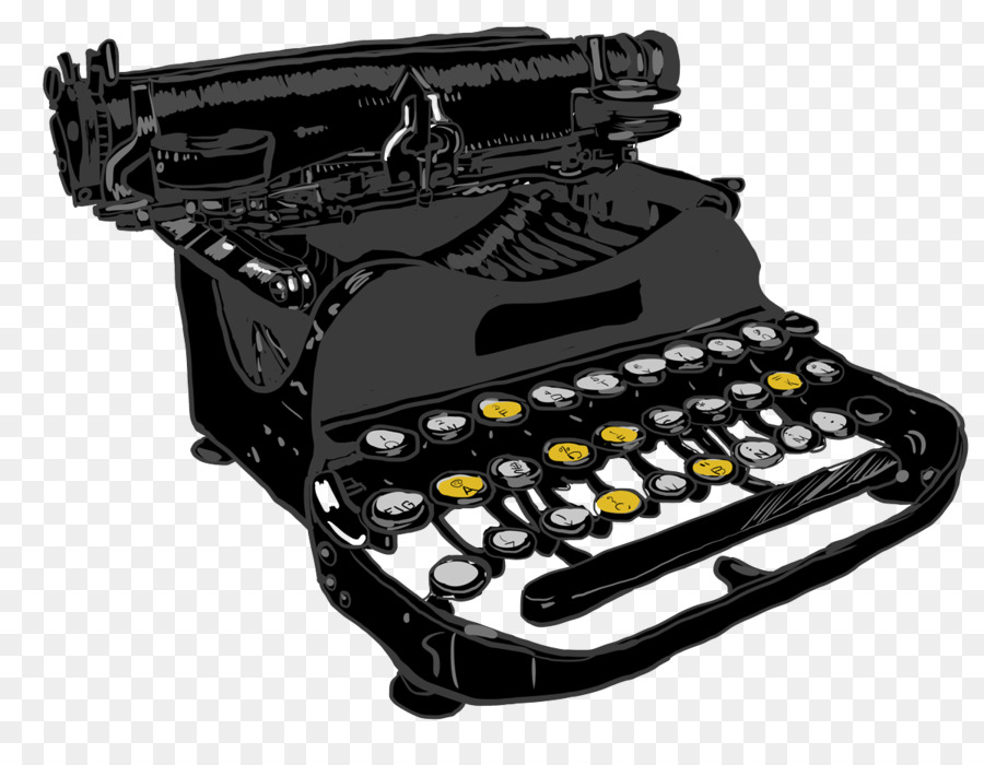 Machine à écrire，Matériel PNG