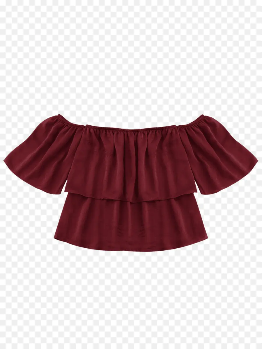 Haut Rouge，Blouse PNG