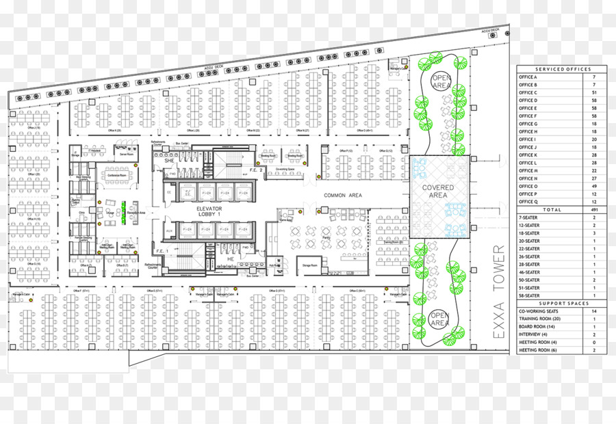 Plan D étage，Quartier Résidentiel PNG