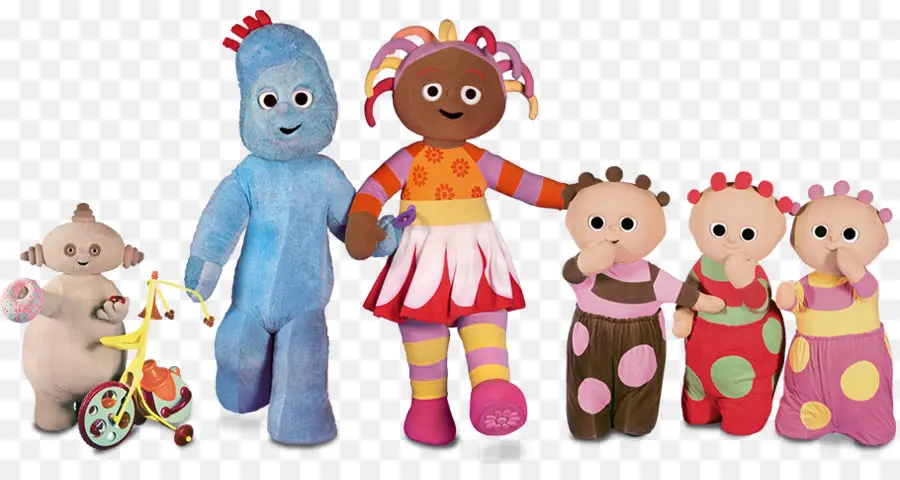 Personnages Colorés，Peluche PNG