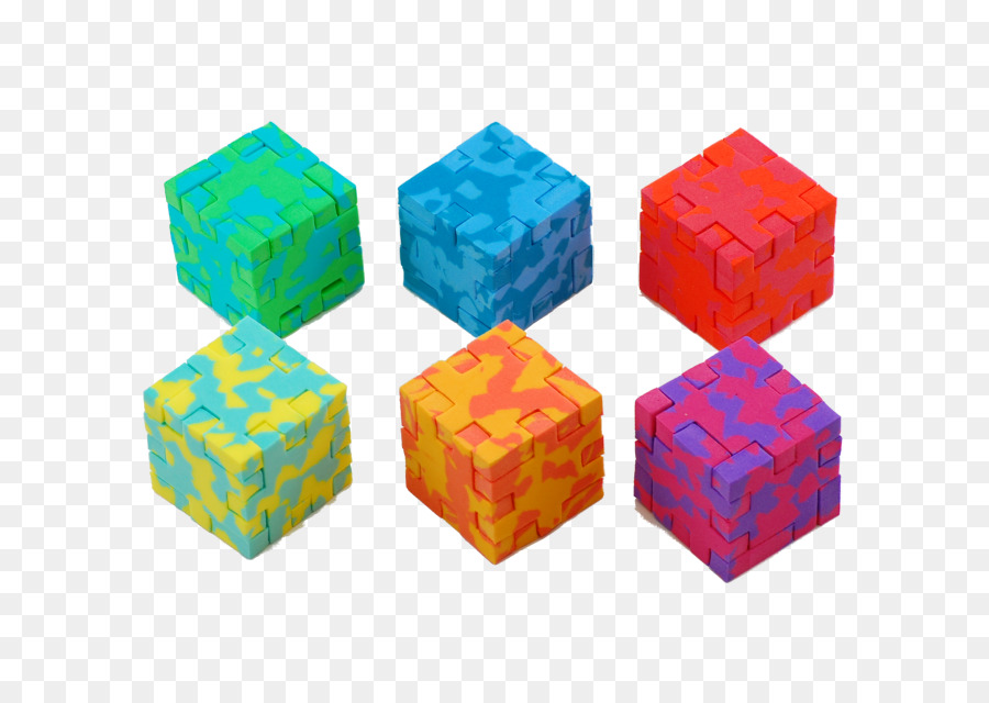 Casse Tête，Cube Heureux PNG